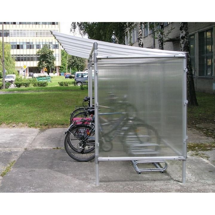 Abri vélo économique pour 5 vélos simple à monter, et fonctionnel. Extension illimité | Abris cycles