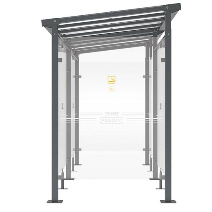 Abri fumeurs classique | Design Milan