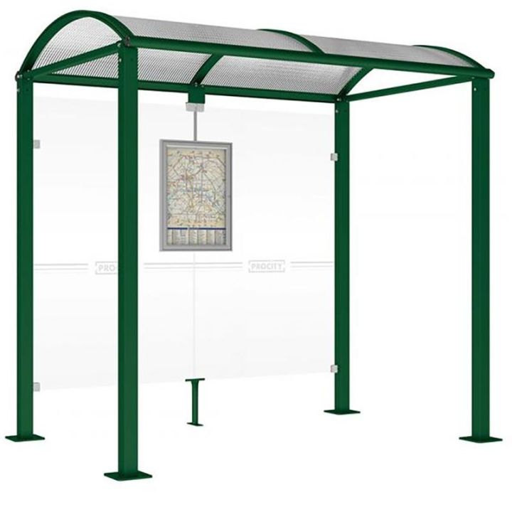 Station bus toiture VOUTE | Abri bus