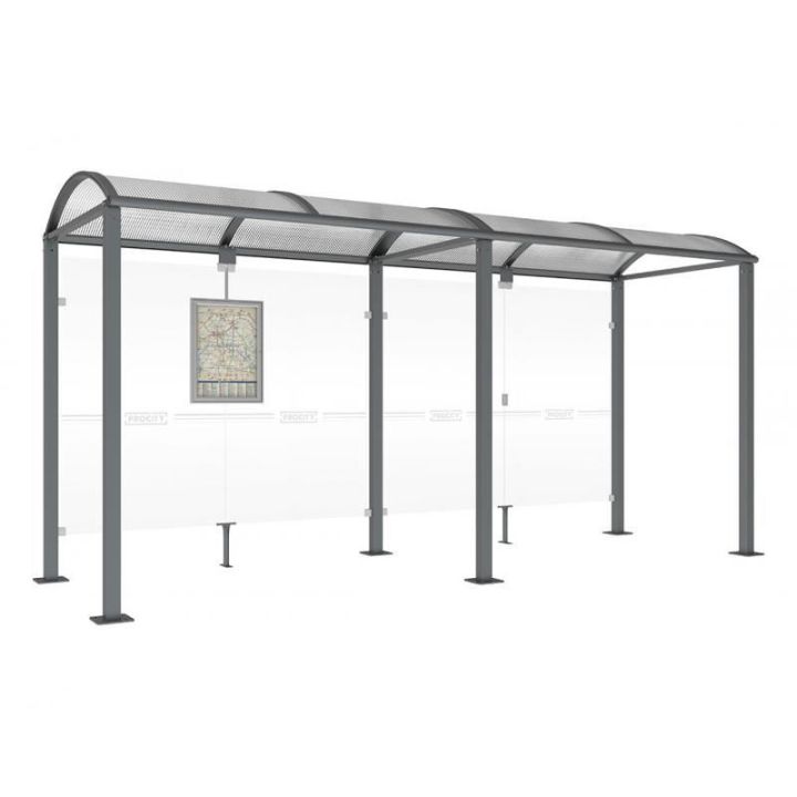 Station bus toiture VOUTE | Abri bus