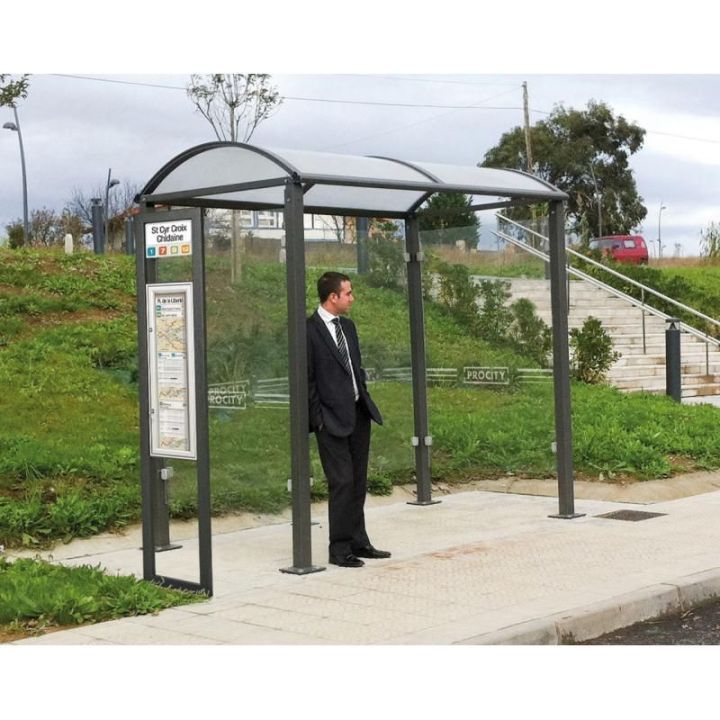 Station bus toiture VOUTE | Abri bus