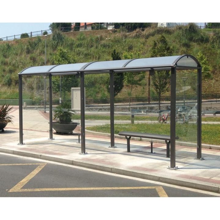 Station bus toiture VOUTE | Abri bus