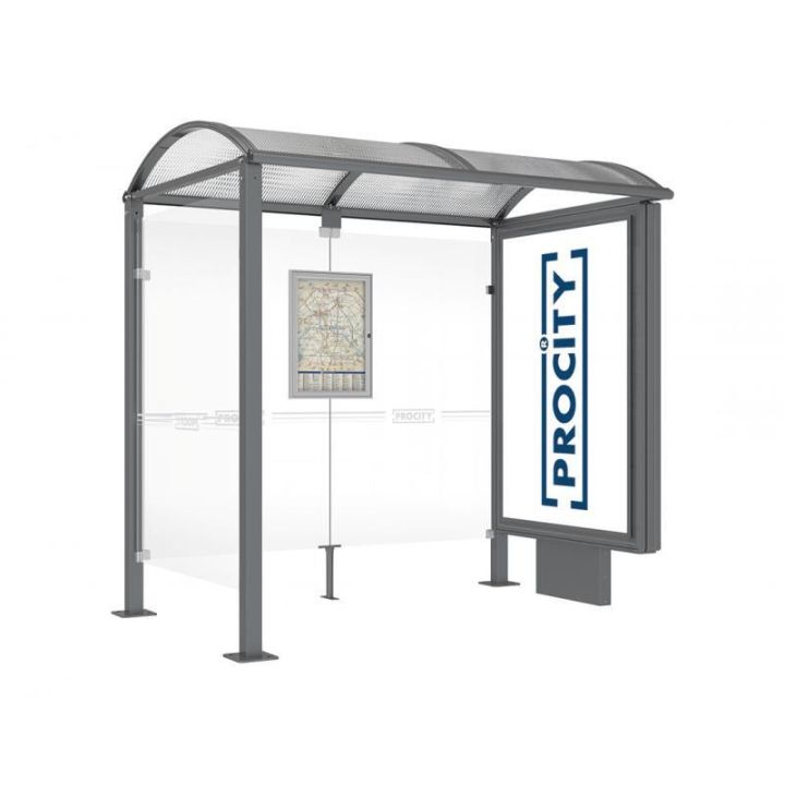 Station bus toiture VOUTE | Abri bus