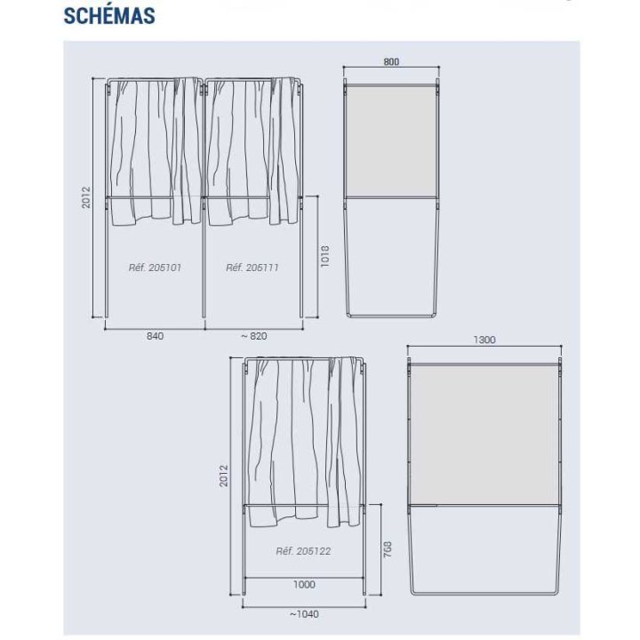 Isoloir électoral standard | isoloir vote