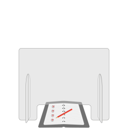 Paroi signature liste électorale en plexiglas | Hygiavote