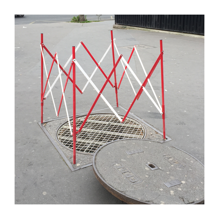 Barrière de regard extensible