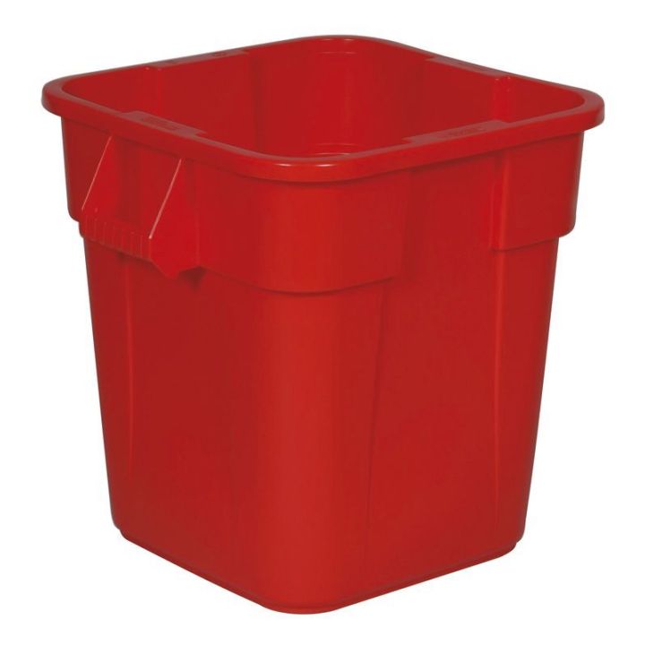 Collecteur Brute carré 106 L rouge.