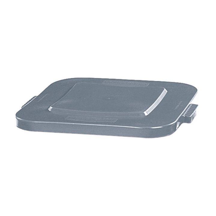 Couvercle carré gris pour collecteur Brute 106 L.