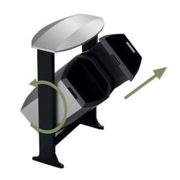Poubelle d'extérieur tri sélectif 2x39 L.