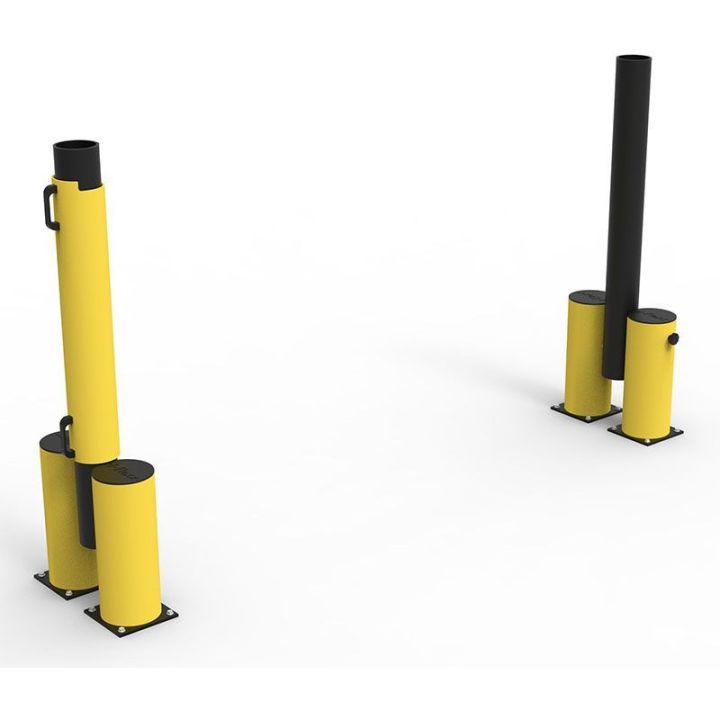 Barrière de quai relevable à mémoire de forme | Equipement de quai | Equipement de sécurité