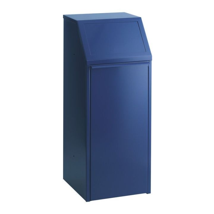 Collecteur tri sélectif 70 L bleu.