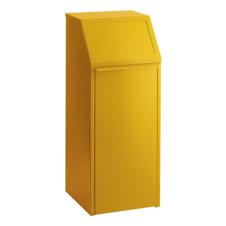 Collecteur tri sélectif 70 L jaune.