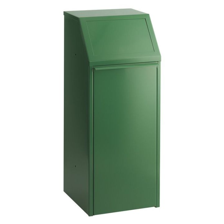Collecteur tri sélectif 70 L vert.