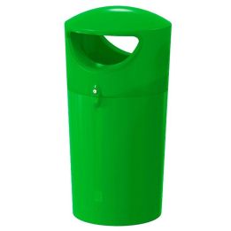 Poubelle Hooded 100 L citron vert.