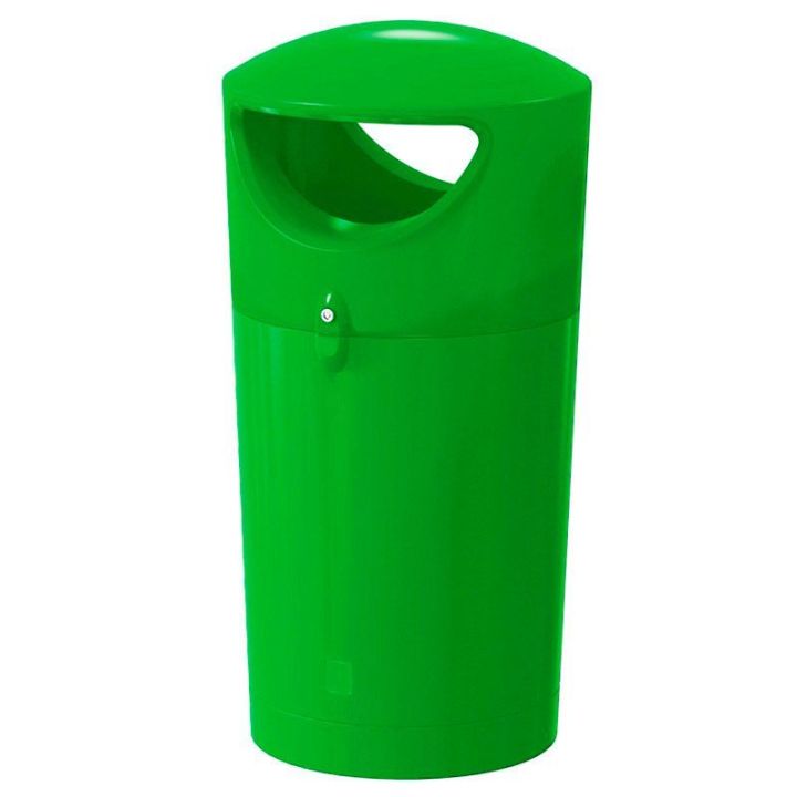 Poubelle Hooded 100 L citron vert.
