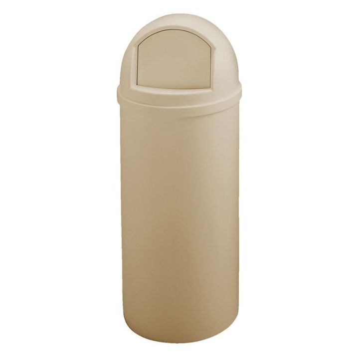 Collecteur Marshal rond 56 L beige.