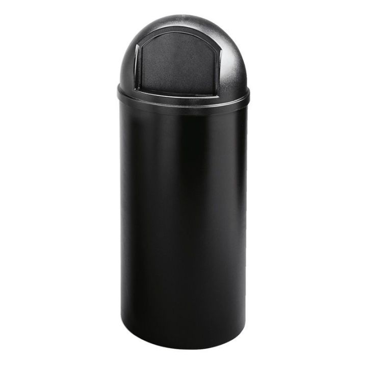 Collecteur Marshal rond 94 L noir.