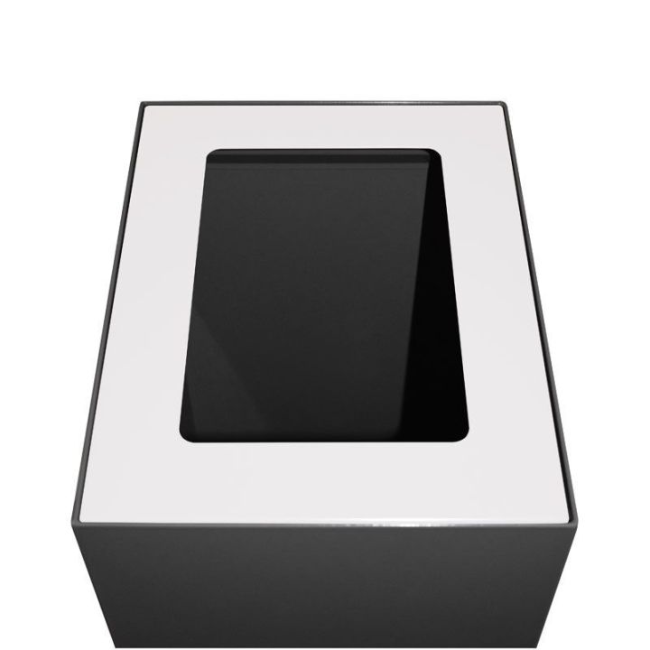 Couvercle pour unité de tri sélectif blanc.