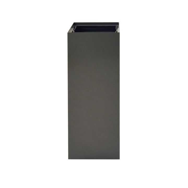 Unité modulaire tri sélectif 60 L gris foncé.