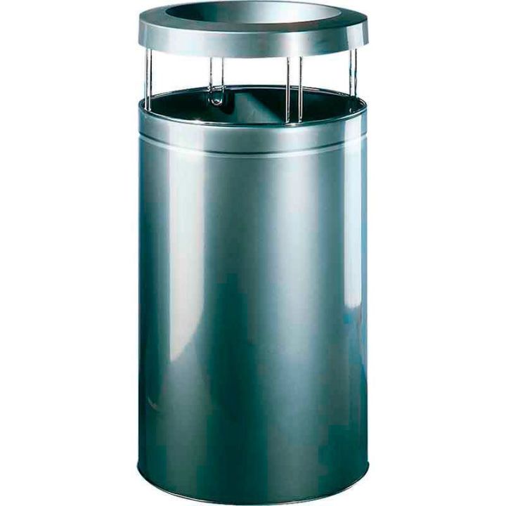 Poubelle cendrier Big Ash 120 L graphite.