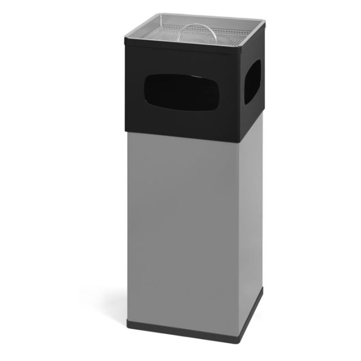 Poubelle cendrier en aluminium 50 L.