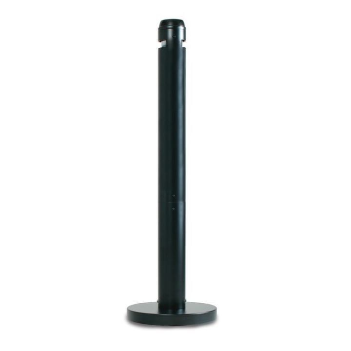 Cendrier poteau Smoker's Pole noir.