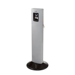 Cendrier sur pied Metropolitan argent.