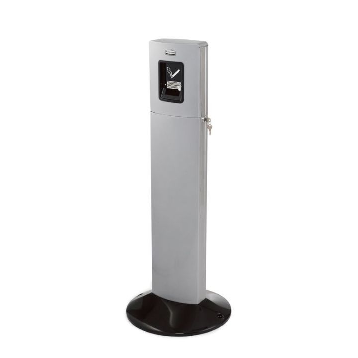Cendrier sur pied Metropolitan argent.
