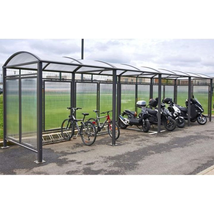 abri vélos toiture voute
