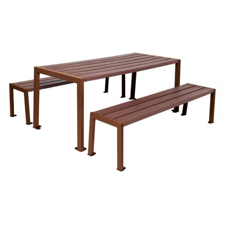 Table de pique-nique Silaos® Aspect Corten