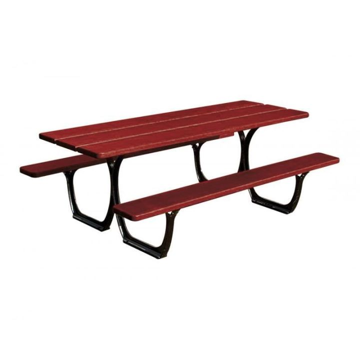 Table de pique-nique Séville standard finition acajou