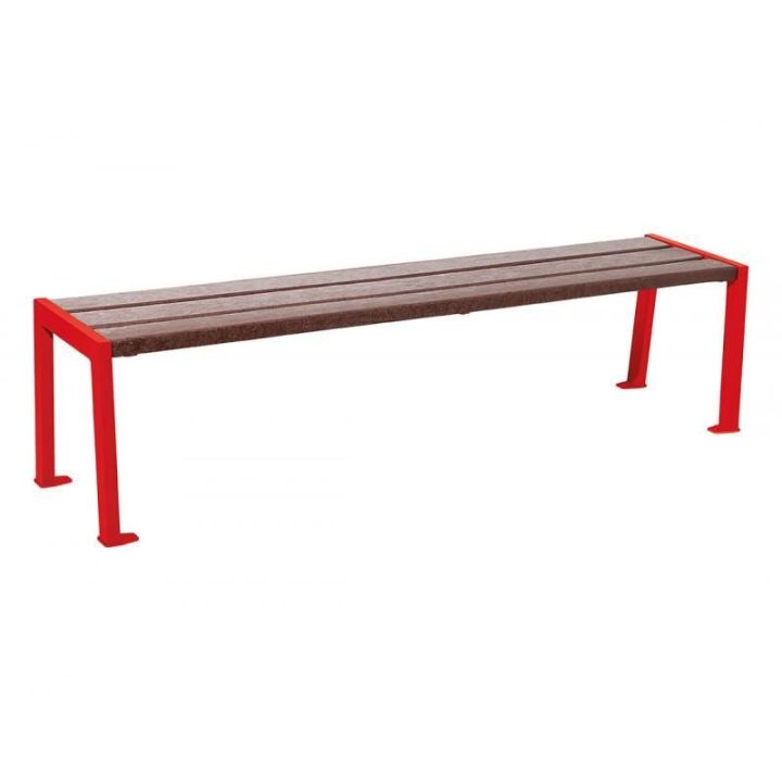 Banquette Silaos® rouge RAL 3020