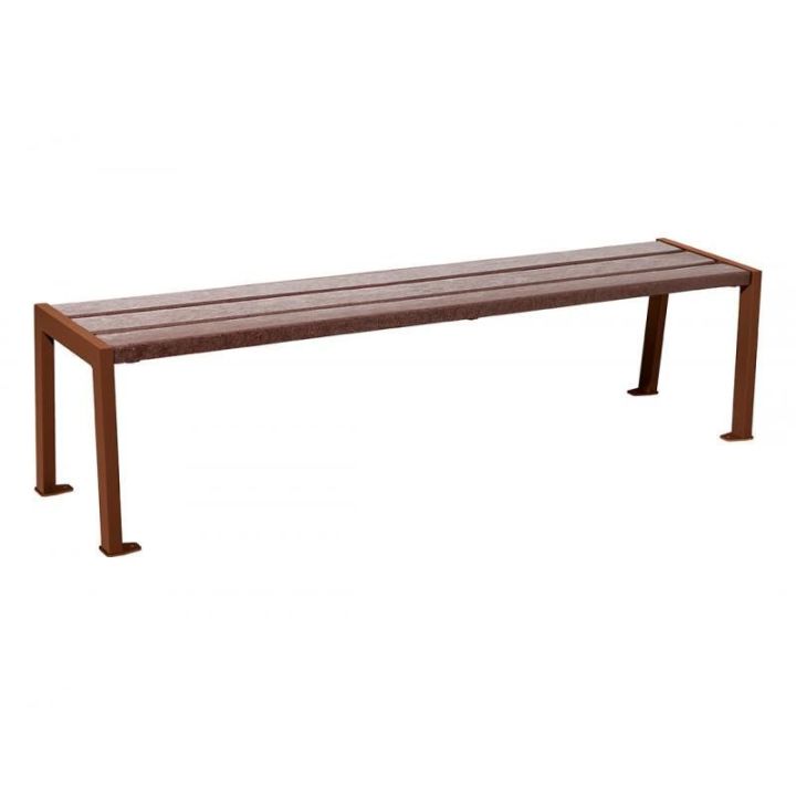 Banquette Silaos® Aspect Corten