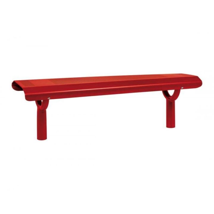 Banquette Oslo rouge RAL 3004