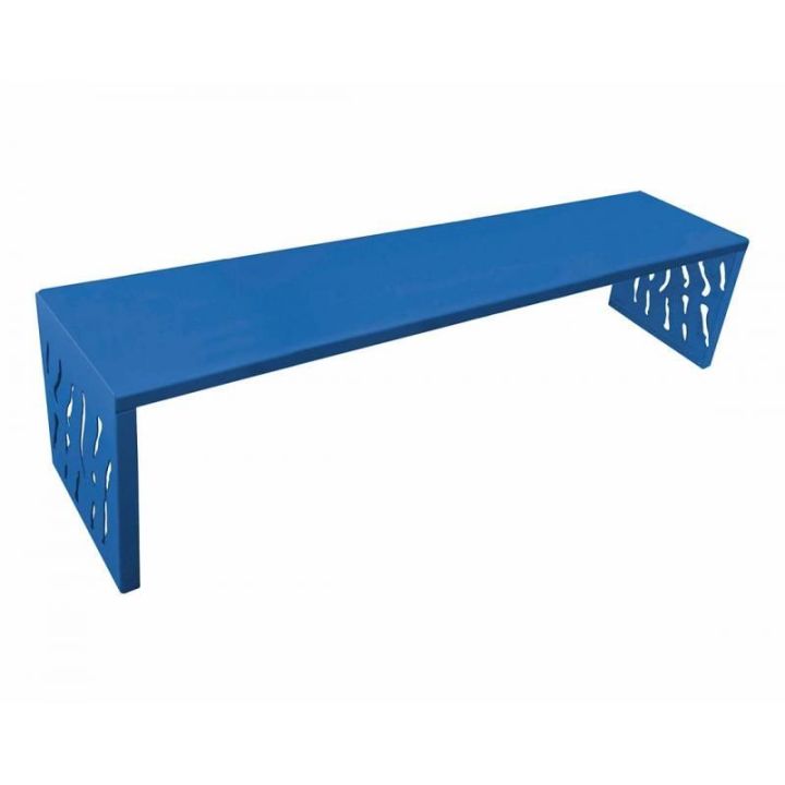Banquette Venise acier bleu RAL 5010