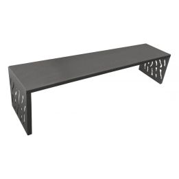 Banquette Venise acier Gris Procity