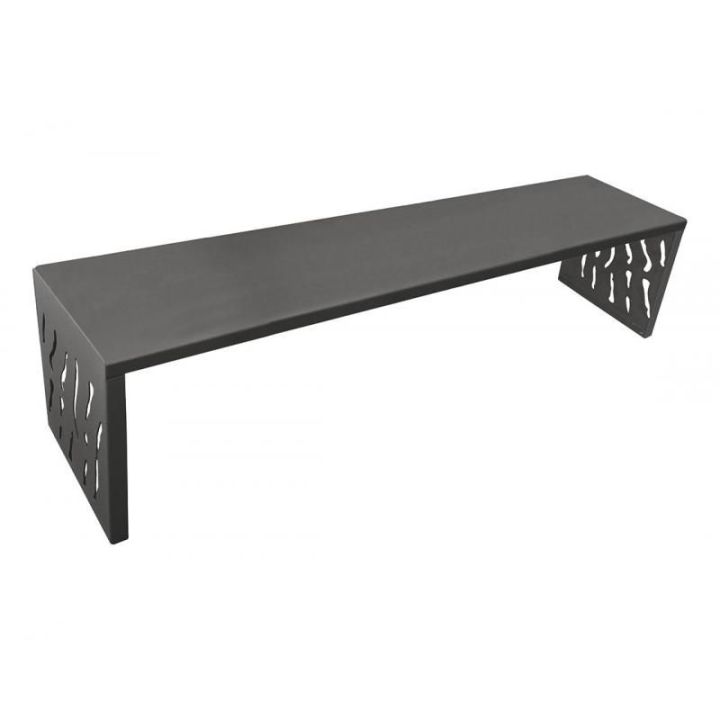 Banquette Venise acier Gris Procity