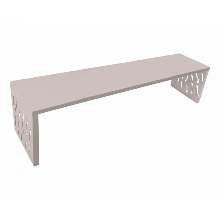 Banquette Venise acier gris RAL 7044