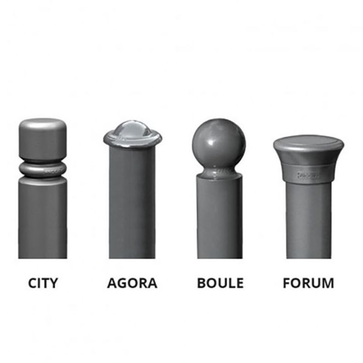 Finitions des pommeaux. (Pommeaux Inox, voir photo précédente).