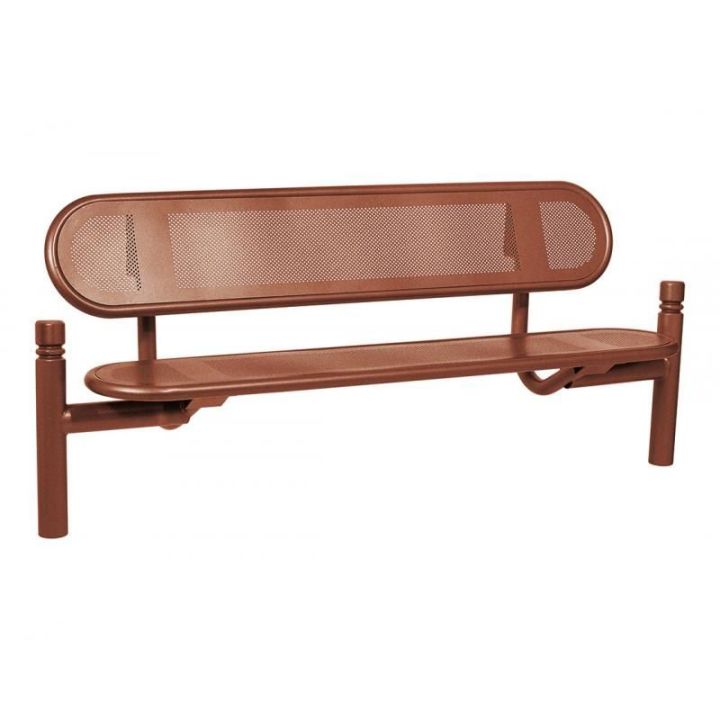 Banc Estoril Aspect Corten pommeaux City