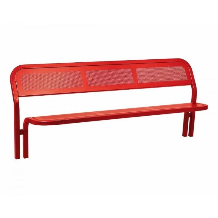 Banc Conviviale® rouge RAL 3020