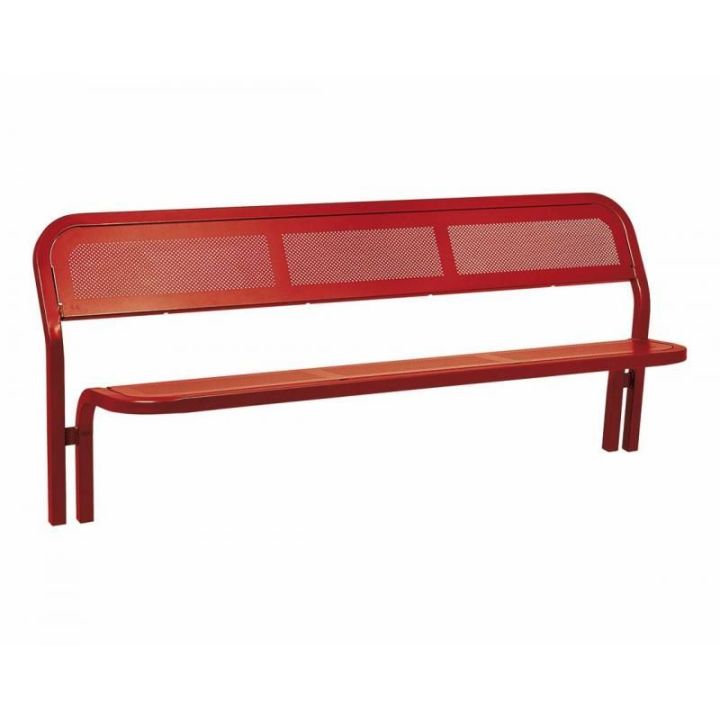 Banc Conviviale® rouge RAL 3004