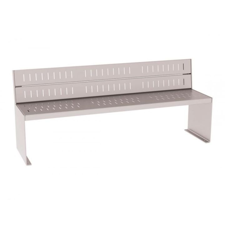 Banc KUB gris RAL 7044