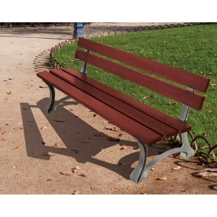 Banc Mora bois acajou