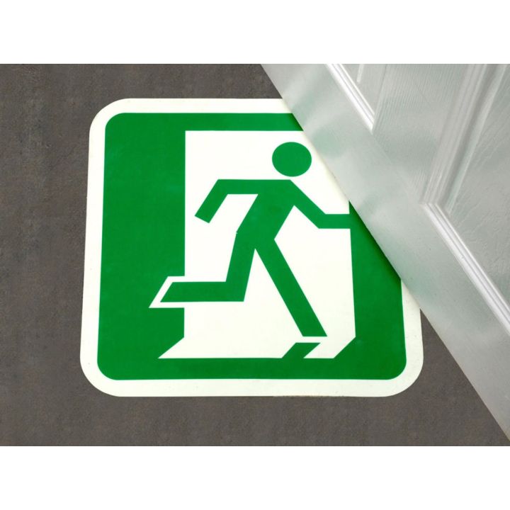 Marquage au sol Pictogrammes de signalisation photoluminescent