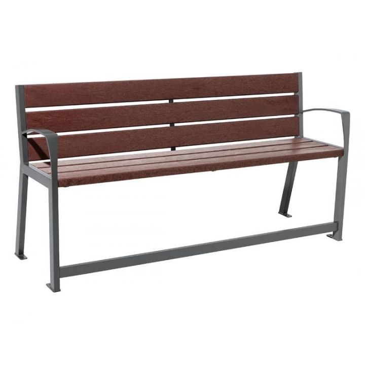 Banc public Silaos® sénior gris Procity
