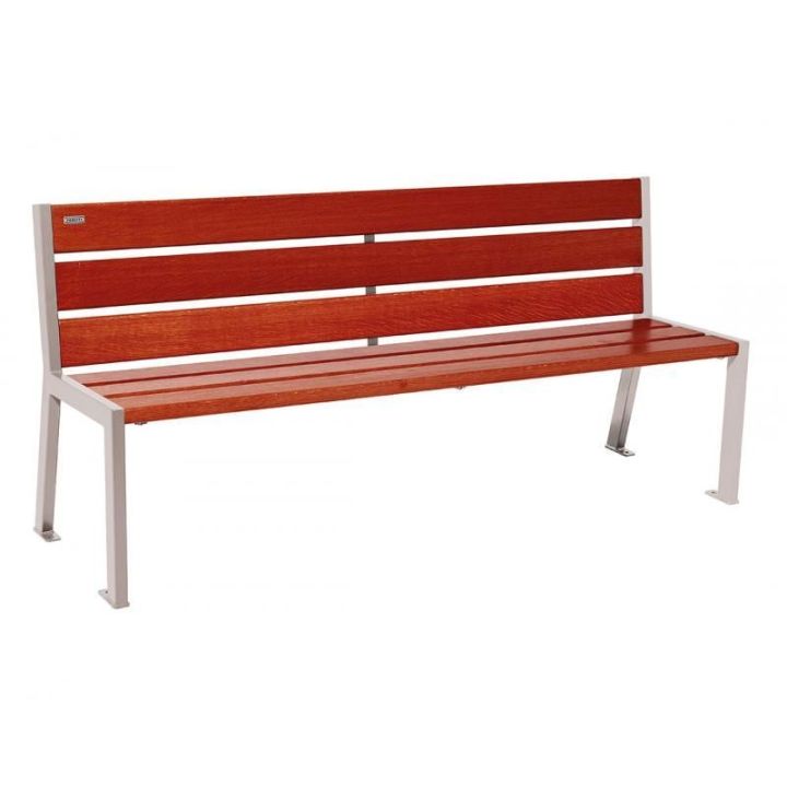 Gris RAL 7044 - Acajou - 1800 mm