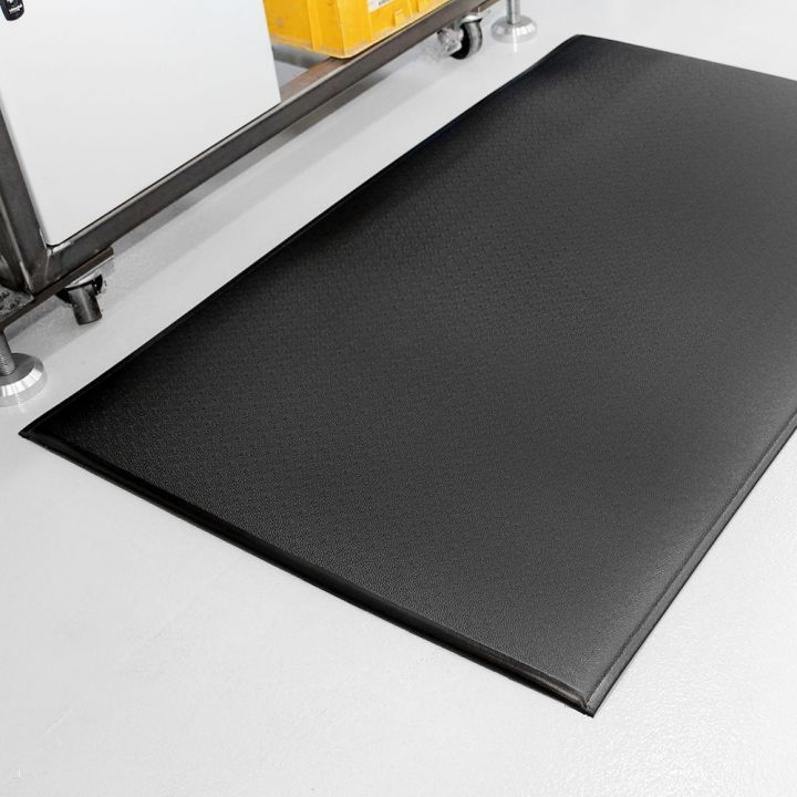 Tapis anti-fatigue industriel à surface granuleuse | ORTHOMAT PREMIUM