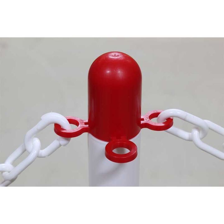 Poteaux de balisage avec chaine | Kit de 6 poteaux de délimitation