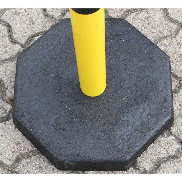 Poteaux de balisage en Acier | Lot de 6 poteaux de délimitation